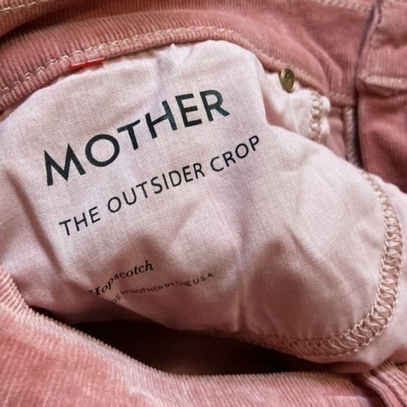 MOTHER The Outsider Crop Jean in Hopscotch - Picture 6 of 8